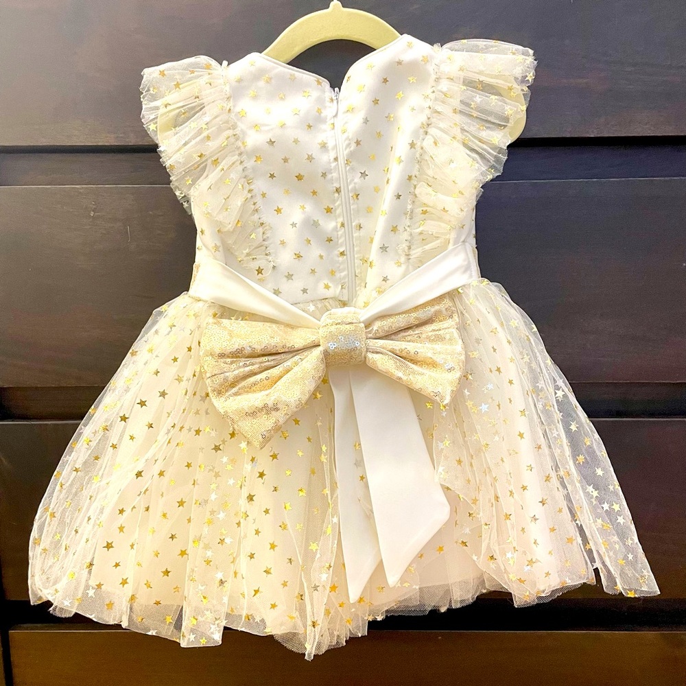 NWT Tulleen Starview Bow Dress 12M